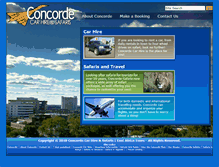 Tablet Screenshot of concorde.co.ke