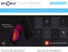 Tablet Screenshot of concorde.hu