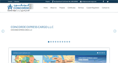Desktop Screenshot of concorde.ae
