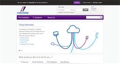 Desktop Screenshot of concorde.co.uk