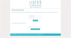 Desktop Screenshot of liste.concorde.lu